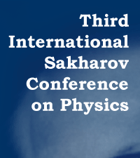 3rd International Sakharov Conference on Physics